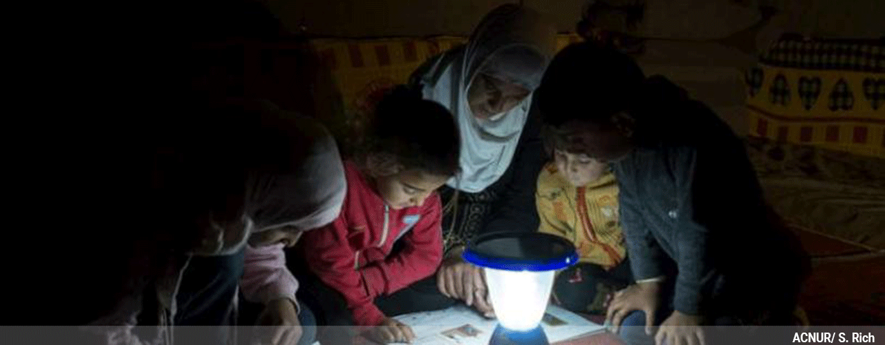 El reto de la energía sostenible en los campos de refugiados